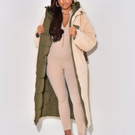 WW | Warme Gefütterte Winterjacke für Damen - Wendbare Fleecejacke