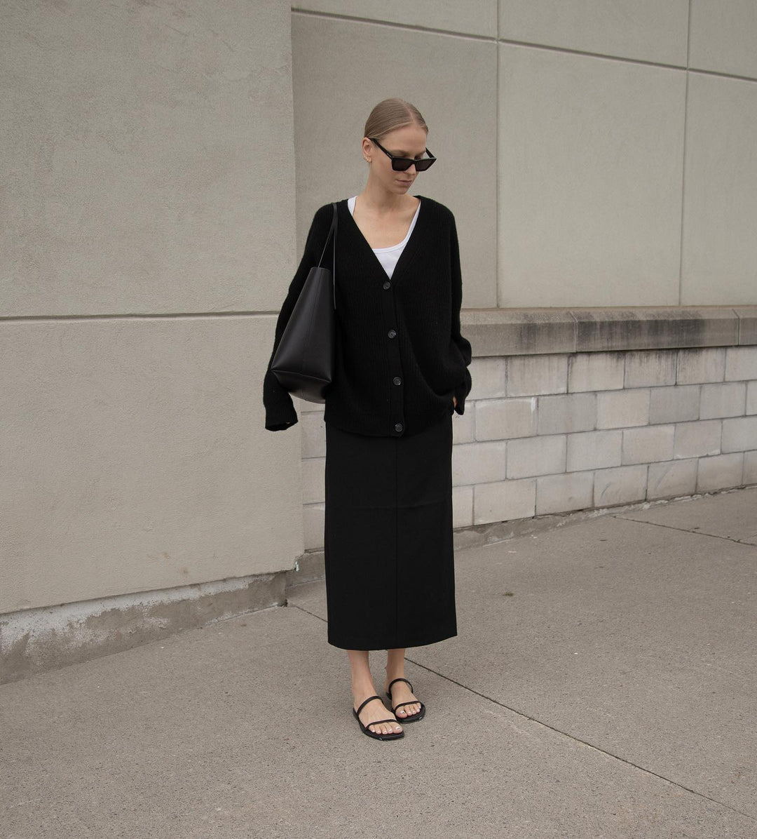 W&W Mode - Lässige Kokon-Strickjacke