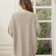 W&W - Lässige Kokon-Strickjacke