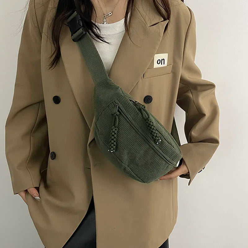 WW | Lässige Cordtasche Für Damen