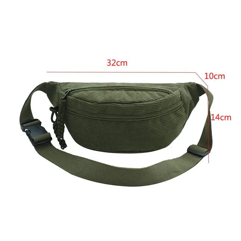 WW | Lässige Cordtasche Für Damen