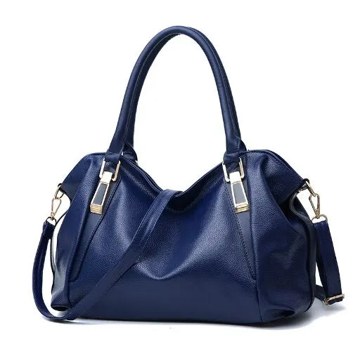 W&W Mode – Einfarbige Tote-Umhängetasche für Damen