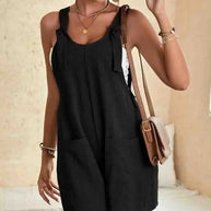 Damen Lässige Sommer-Romper