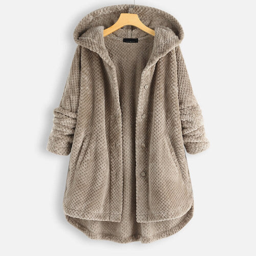 W&W Mode | Oversized Kapuzenjacke Für Frauen