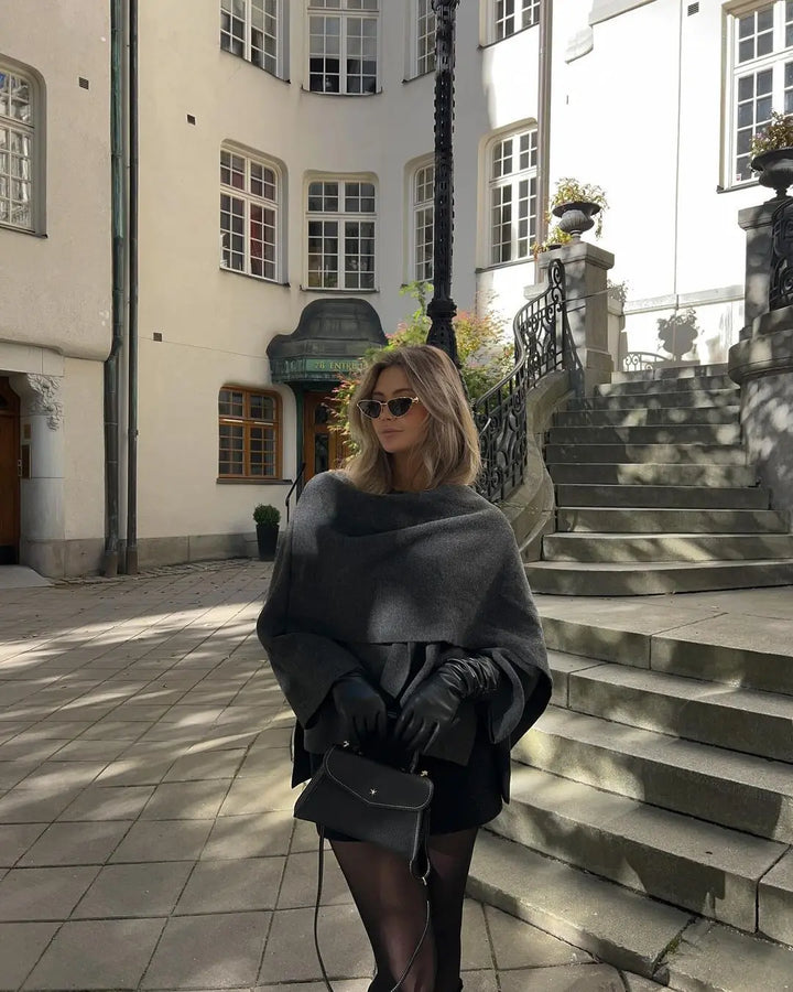 W&W Mode | Elegantes Jacke Mit Passendem Schal