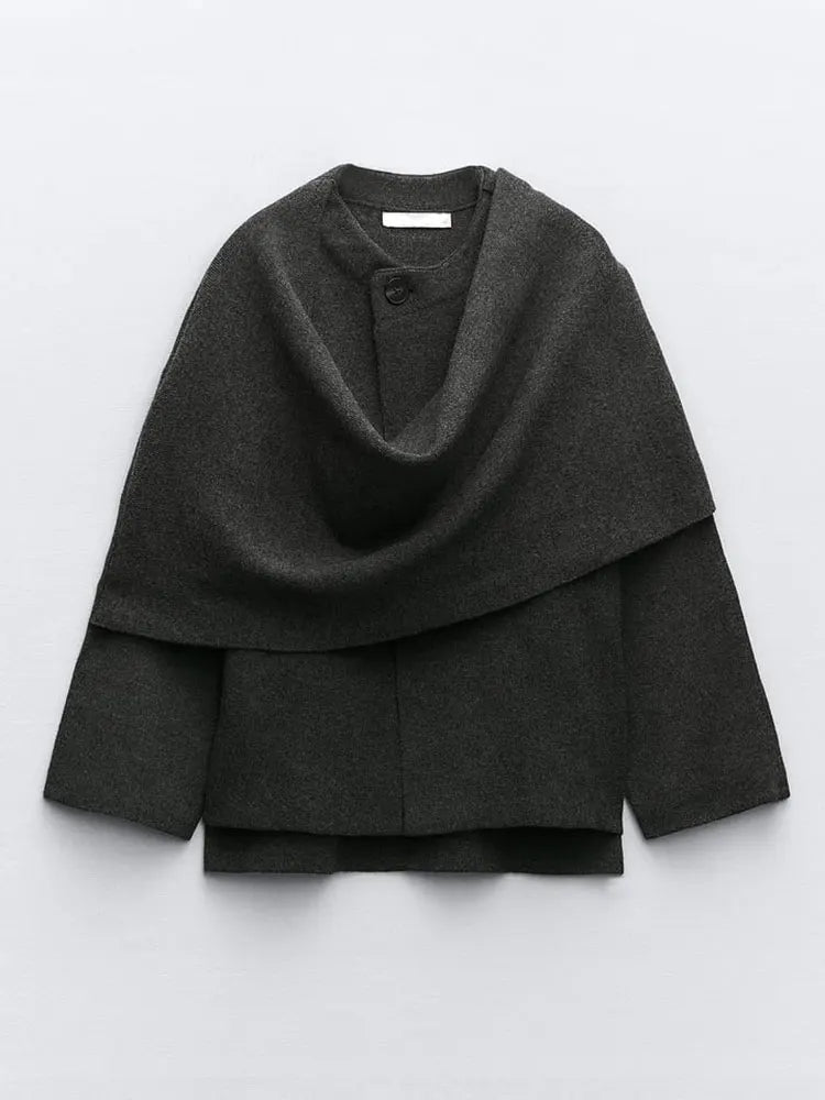 W&W Mode | Elegantes Jacke Mit Passendem Schal
