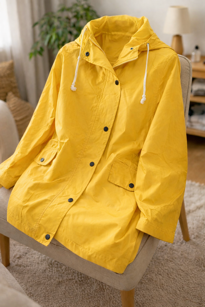 W&W Mode Damen Übergangsjacke mit Kapuze Leicht