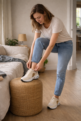 W&W Mode | Damen Sneaker Mit Luftsohle Bequem Und Leicht