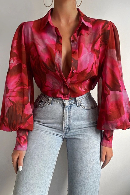 WW | Bluse Soft Stretch Material Bluse