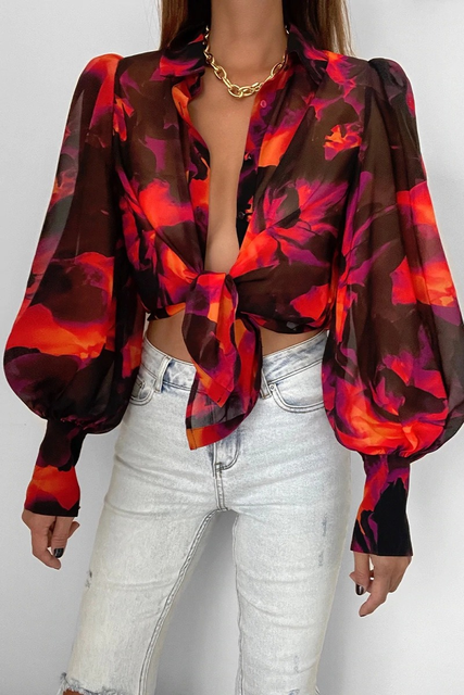 WW | Bluse Soft Stretch Material Bluse