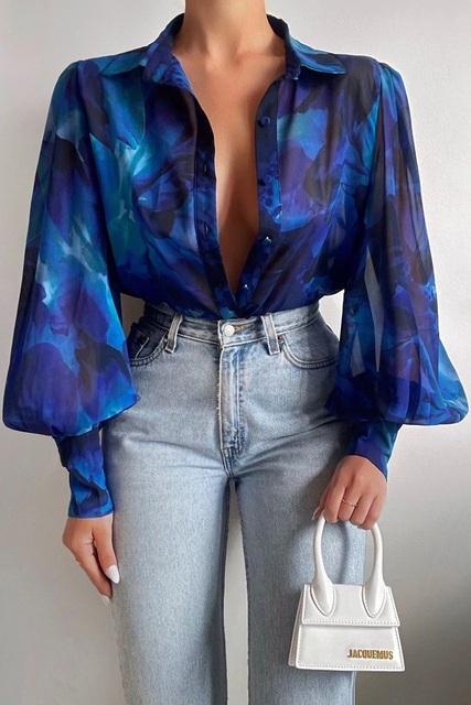WW | Bluse Soft Stretch Material Bluse