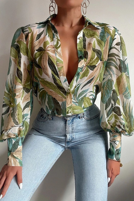 WW | Bluse Soft Stretch Material Bluse