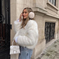 WW | Hochwertiger Pelzmantel für die moderne Frau - Winter 2024