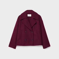 WW | Schicker Kurzer Zweireiher Mantel