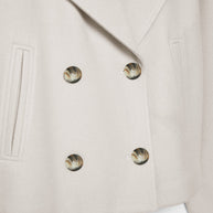 WW | Schicker Kurzer Zweireiher Mantel