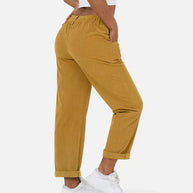 Damenhose in Cordoptik
