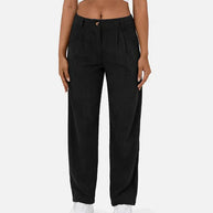 Damenhose in Cordoptik