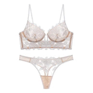 Weiß Zartes Dessous-Set