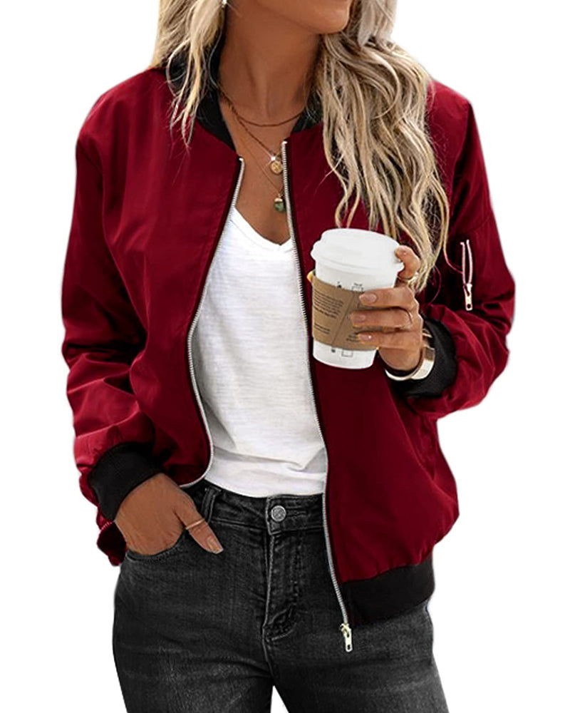 WW | Coole Bomberjacke Für Lässige Streetwear