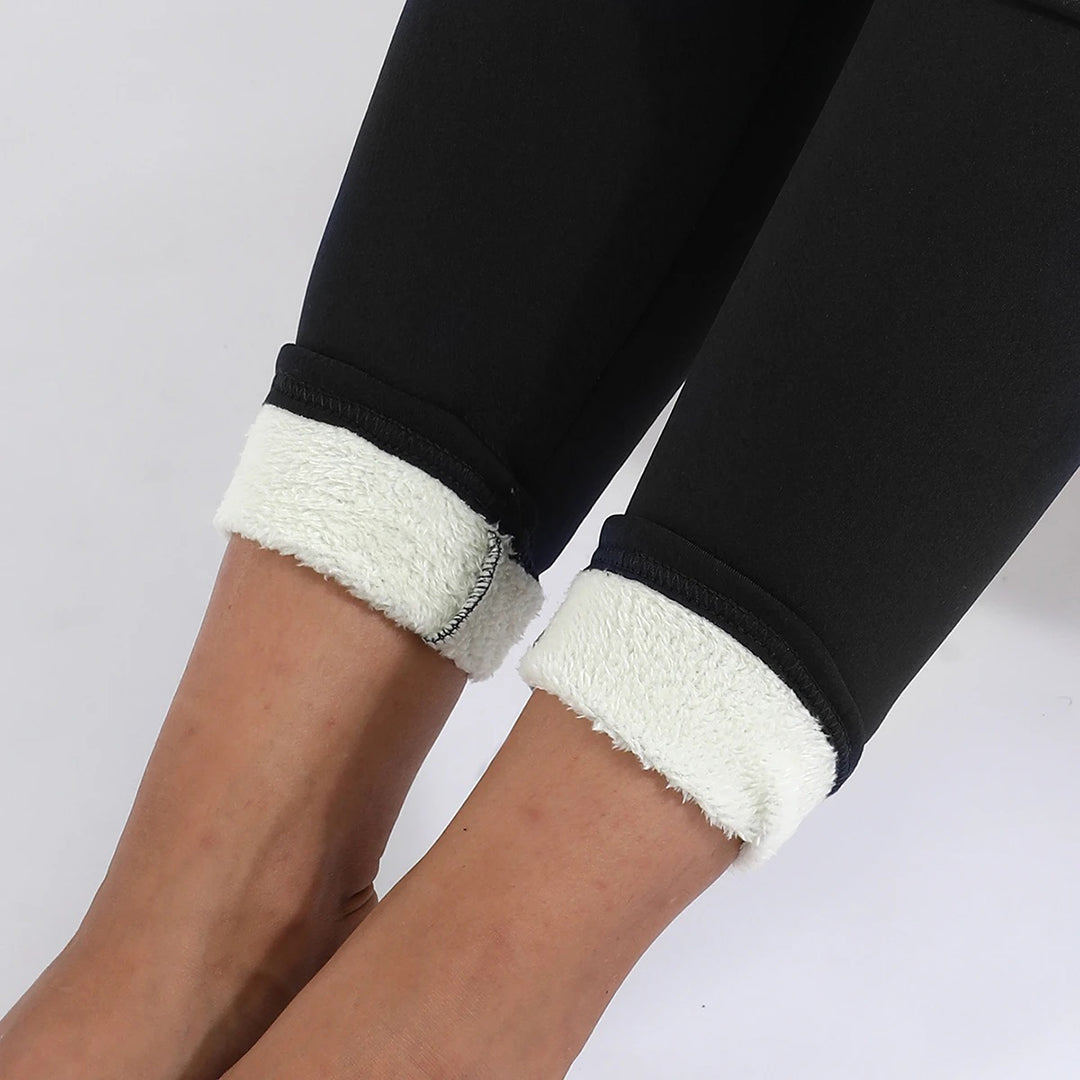 WW | Damen Fleece Leggings Für DEN WINTER
