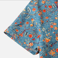 WW - Blumiges Herrenhemd