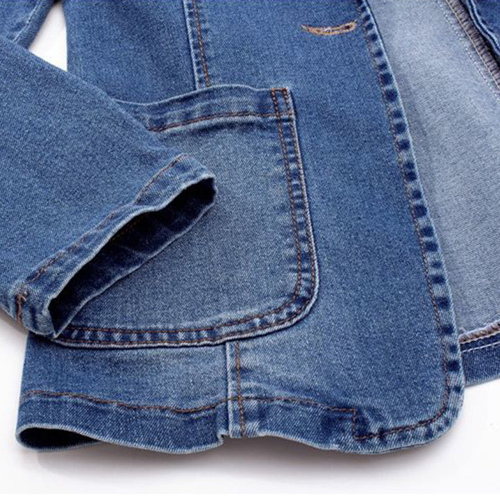 W&W Mode | Fit Denim Blazer Für Damen