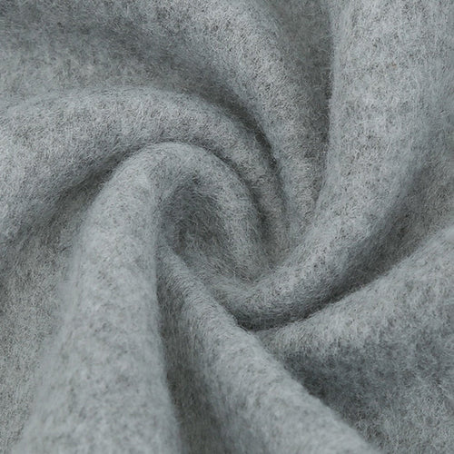 W&W Mode - Damen klassischer kragenloser Mantel