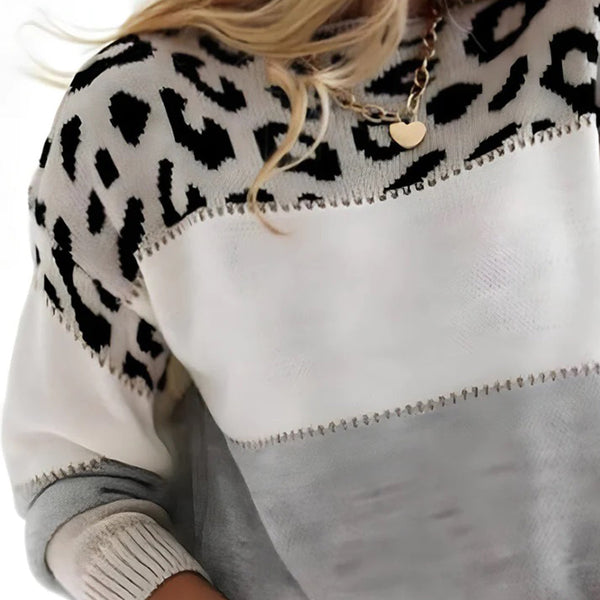 Wolff | Damen Sweatshirt mit Leopardenmuster - Stylisch und Bequem