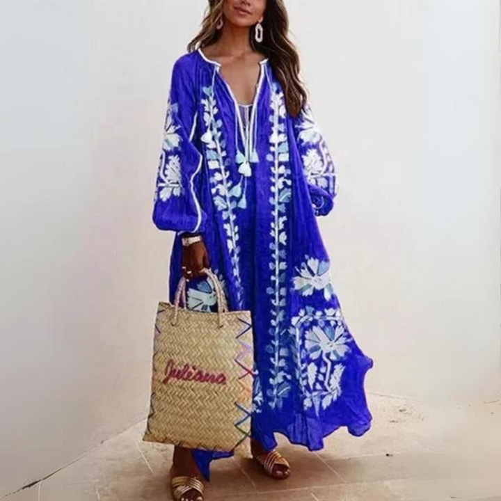 W&W Mode | Elegantes Bohemian Langkleid
