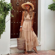 WW | Elegantes Kleid aus Besticktem Chiffon