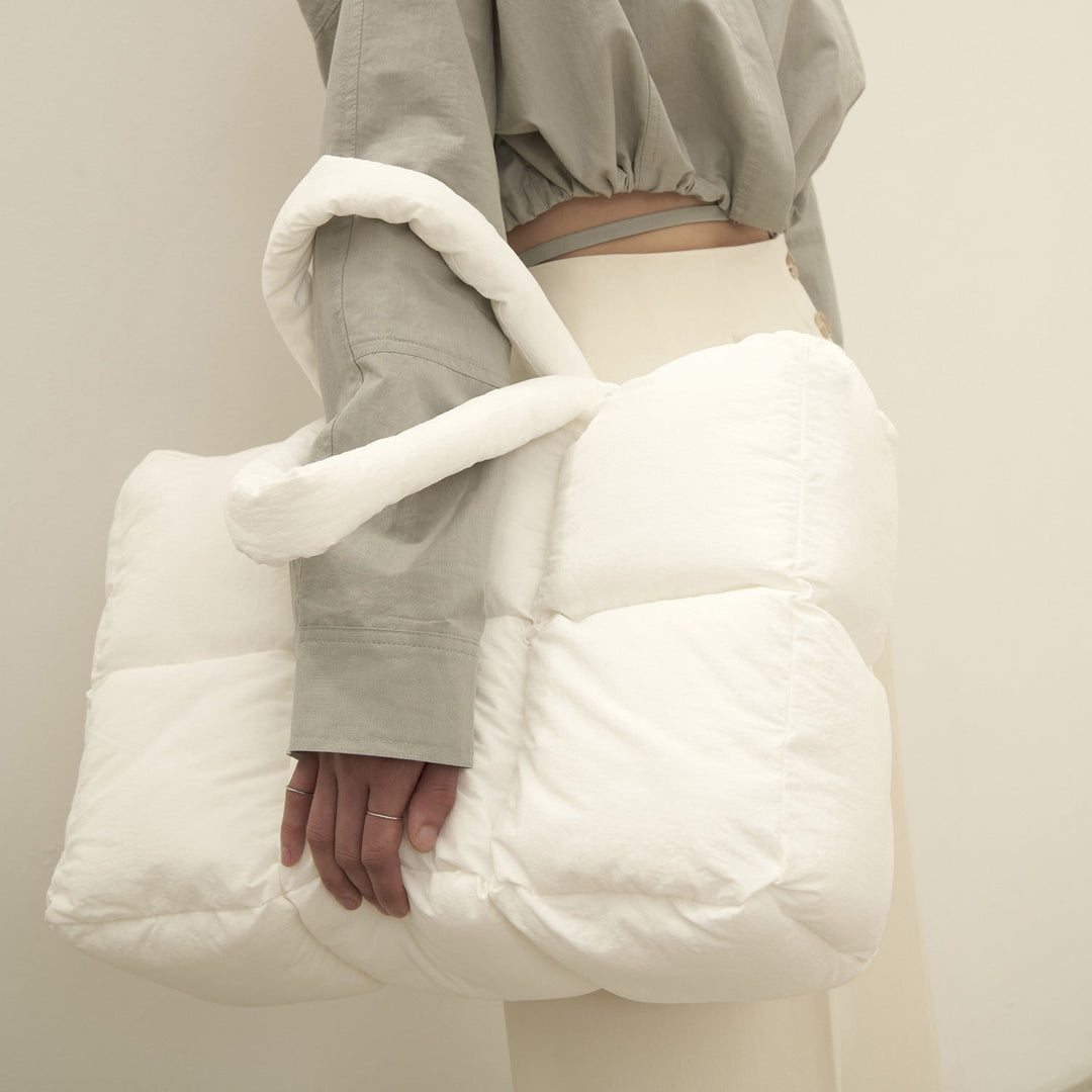W&W Mode | Puffer Schultertasche für Damen - Stilvolle und geräumige Handtasche