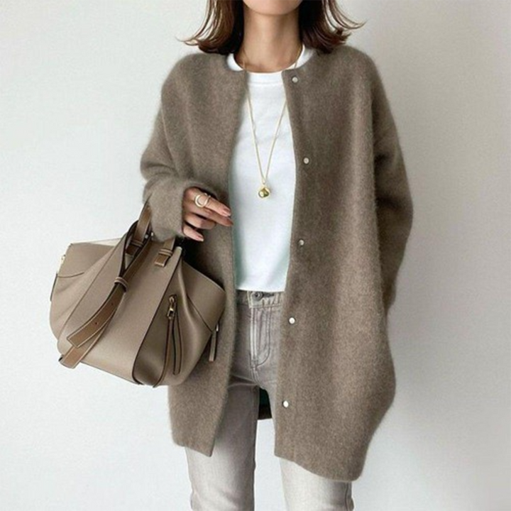 W&W Mode | Eleganter Kaschmir Strickjacke