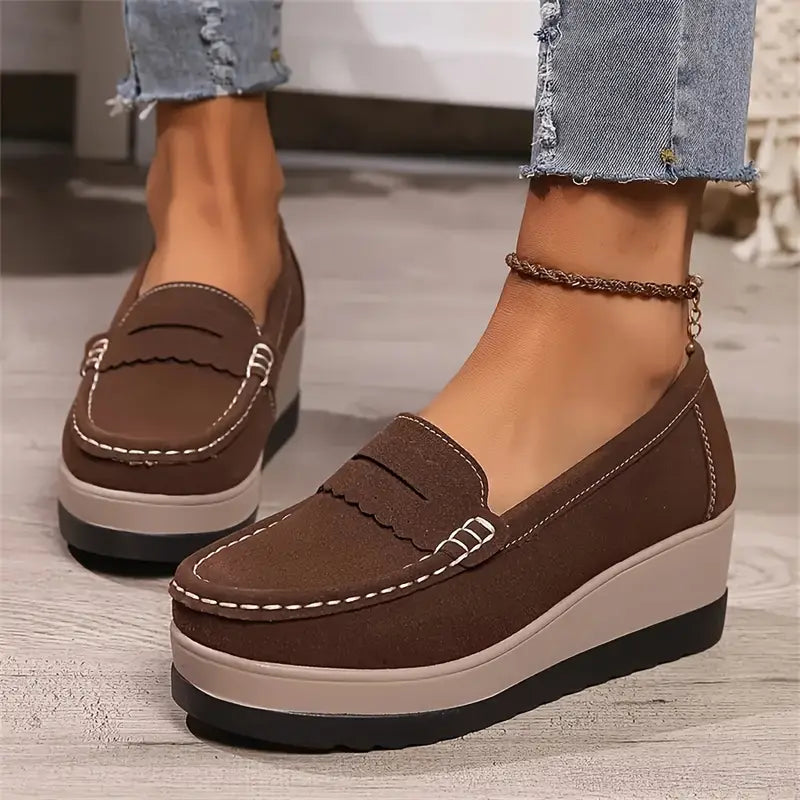 WW | Verzierte Mokassin, Bequeme Schuhe mit Detail