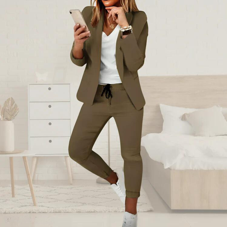 W&W Mode | Bequemes Lässig Damenanzug