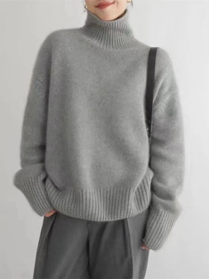 W&W Mode Rollkragenpullover