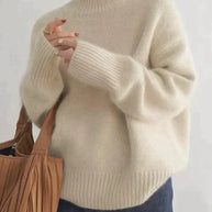 Eleganter Rollkragenpullover aus Kaschmir