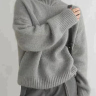 Eleganter Rollkragenpullover aus Kaschmir