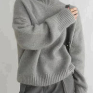 Eleganter Kaschmir Rollkragenpullover