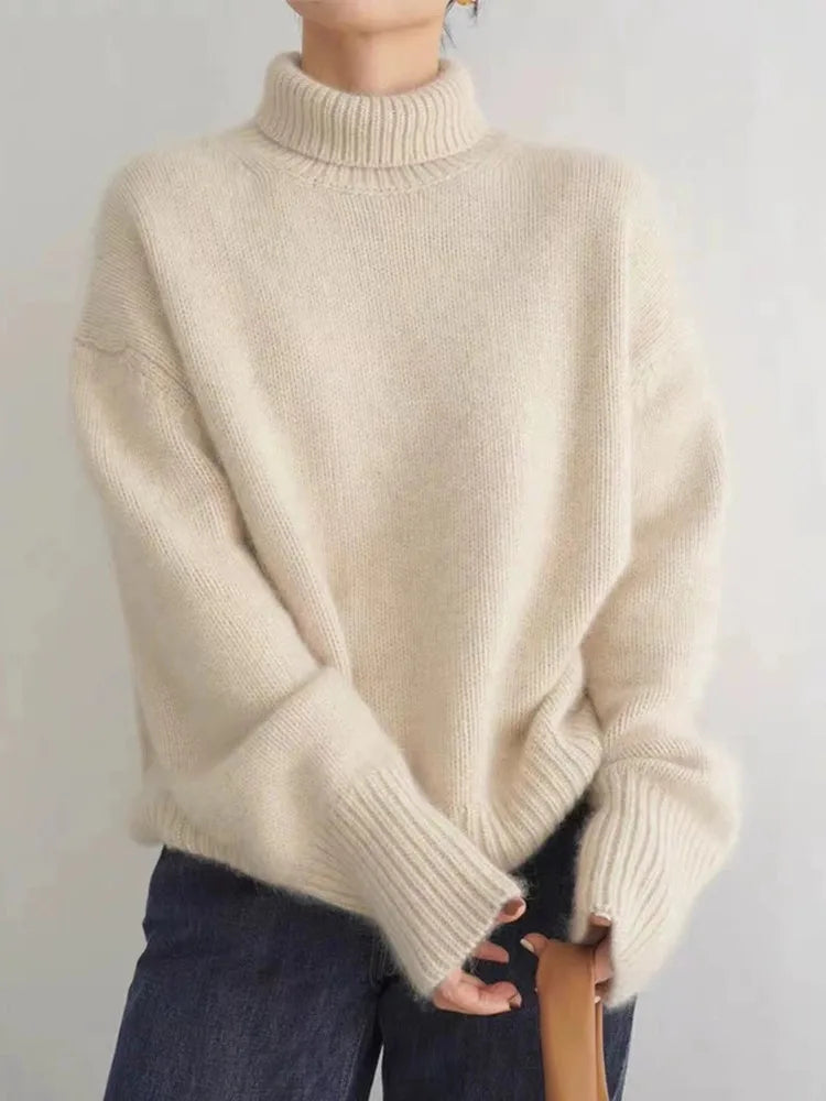 WW | Kaschmir Rollkragenpullover Damen