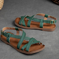 WW | Leichte Ledersandalen