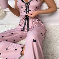 Eleganter Damenpyjama