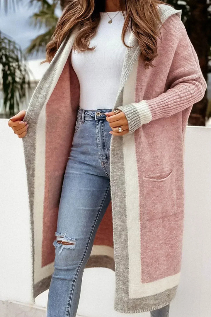 W&W Mode | Lange Jacke mit Kapuze
