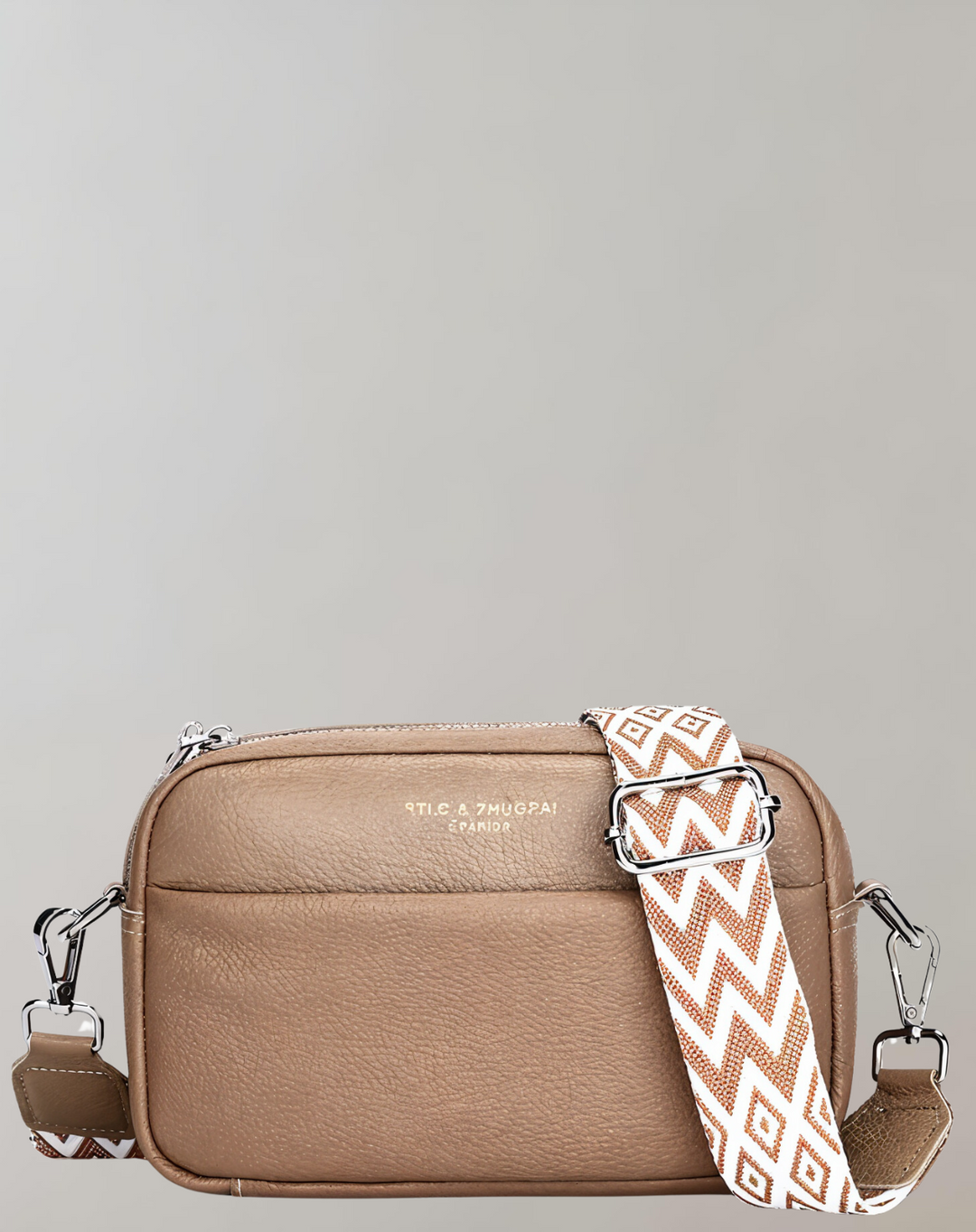 W&W Mode - Umhängetasche Damen | Vegan Rechteckiges Leder