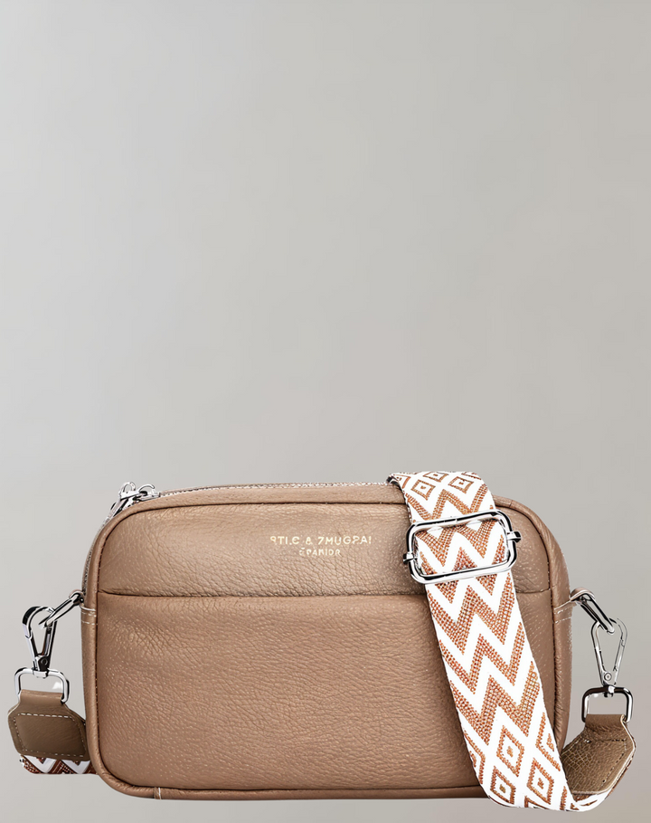 W&W Mode - Umhängetasche Damen | Vegan Rechteckiges Leder