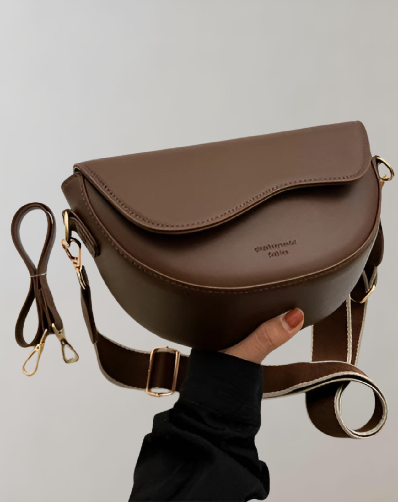 WW - Veganer Leder Crossbody Bag Damen | Modische Tasche