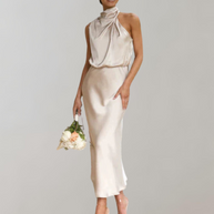 WW - Glänzendes Maxileid | Elegantes Abendkleid | Schick