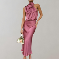 WW - Glänzendes Maxileid | Elegantes Abendkleid | Schick