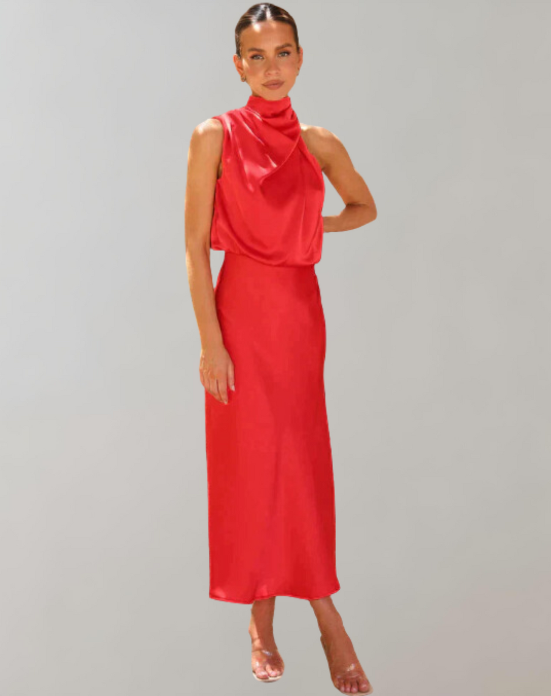 W&W Mode - Glänzendes Maxileid | Elegantes Abendkleid | Schick