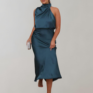 WW - Glänzendes Maxileid | Elegantes Abendkleid | Schick