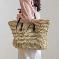 WW - große gewebte Tragetasche | Tasche im Bohemian-Beachy-Stil